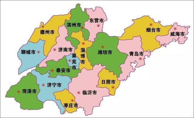 山东最新地图，多维视角解读区域发展