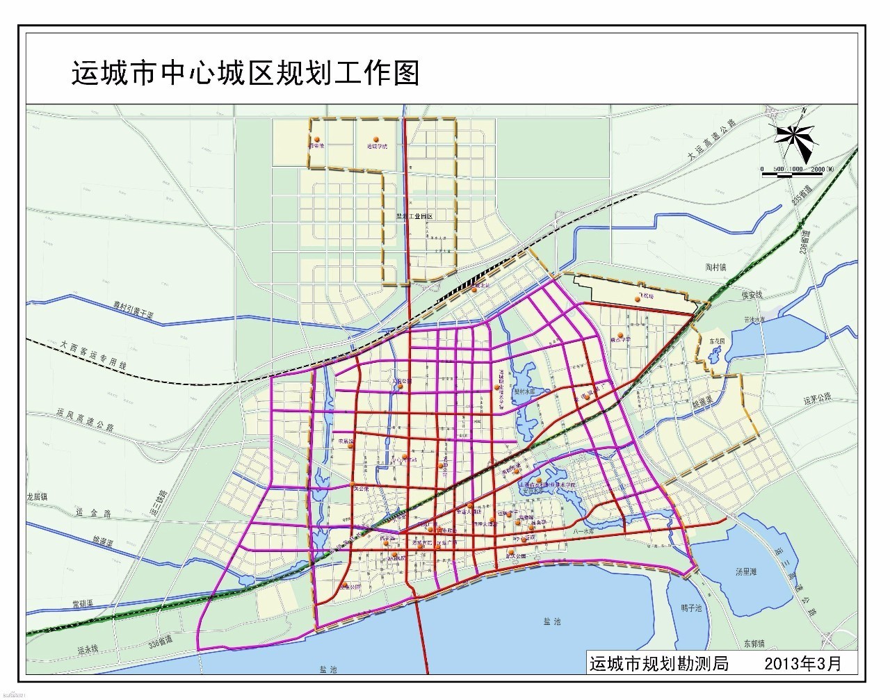 🌟运城城市最新规划图揭秘，未来蓝图展望🌟